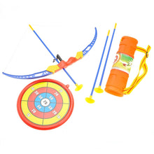 Load image into Gallery viewer, Kids Archery Bow And Arrow Toy Set With Target   (available for purchase in increments of 1)

