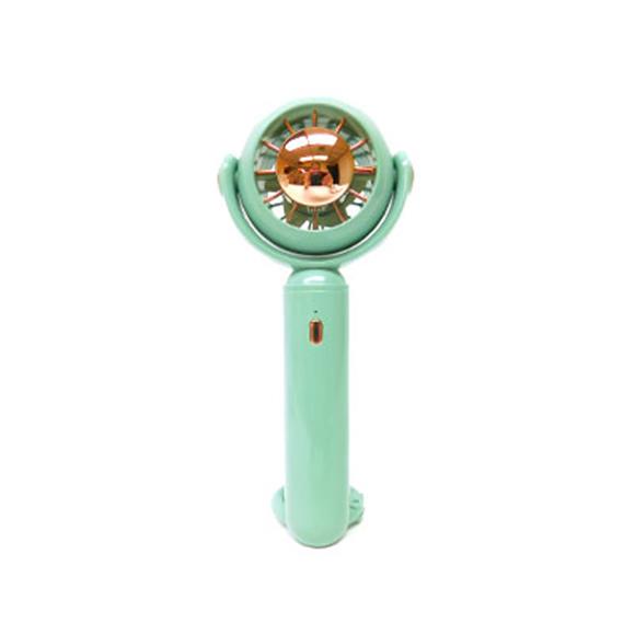 RECHARGEABLE PORTABLE MINI FAN 3 SPEED W/CLIP GREEN