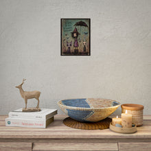Load image into Gallery viewer, Weird Is Just a Different Kind of Wonder Rolled Poster — Gothic Whimsical Fantasy Wall Art

