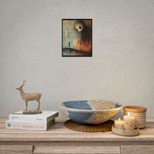 Load image into Gallery viewer, Rolled Poster – Moody Surreal Art Print “Life is Not Meant to be Understood Only Lived”
