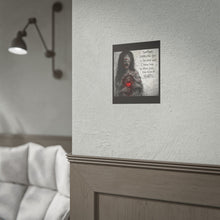 Load image into Gallery viewer, Horror Quote Poster — "Sometimes Damaging You Is The Only Way" Rolled Art Print
