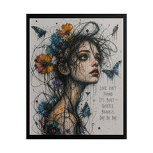 Load image into Gallery viewer, 'Love Isn't Found' Inspirational Art Print
