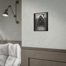 Load image into Gallery viewer, Gothic Grim Reaper Poster – 'I'm Not Afraid to Die' Dark Horror Wall Art

