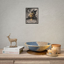 Load image into Gallery viewer, Rolled Poster — "Keep Looking for the Light" Gothic Lantern Art Print
