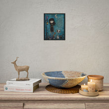 Load image into Gallery viewer, Trauma May Change My Story but It Does Not Get to Write Our Ending Rolled Poster — Gothic Inspirational Fantasy Wall Art
