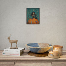 Load image into Gallery viewer, Collect Moments, Not Things — Gothic Inspirational Pumpkin Poster
