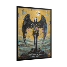 Load image into Gallery viewer, Angel of Renewal Poster — "From Wounds, We Bloom a New Light" Rolled Art Print
