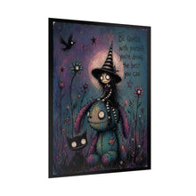 Load image into Gallery viewer, Be Gentle With Yourself You’re Doing the Best You Can Rolled Poster — Gothic Whimsical Witchy Fantasy Wall Art

