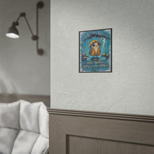 Load image into Gallery viewer, "Grow Through What You Go Through" Bird Wall Art | Cute Rainy Day Print
