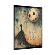 Load image into Gallery viewer, Rolled Poster — Inspirational Nightscape Art Print: “You Are Not Too Small to Light Up This World”
