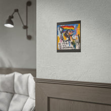 Load image into Gallery viewer, "Be Visible Be Unstoppable" Pride Wall Art | LGBTQ+ Empowerment Print
