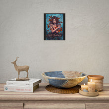 Load image into Gallery viewer, Love Yourself Poster — Self-Care Art Print with Monarch Butterflies
