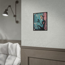 Load image into Gallery viewer, Be Kind to You You’re Doing the Best You Can Rolled Poster — Gothic Inspirational Crow Fantasy Wall Art

