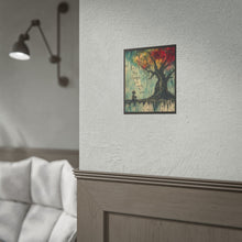 Load image into Gallery viewer, Be the Change Rolled Poster — Inspirational Tree Art Print
