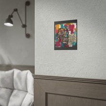 Load image into Gallery viewer, Survival Is Their Only Choice Rolled Poster — Abstract Emotional Struggle Wall Art
