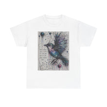 Load image into Gallery viewer, Mystical Hummingbird Art T-Shirt
