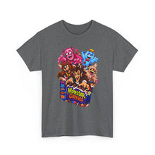 Load image into Gallery viewer, Monster Cereals Retro Cereal Box Frankenberry Booberry Chokula Graphic T-Shirt

