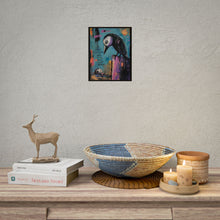 Load image into Gallery viewer, Rolled Poster – 'Life Knocks You Down' Inspirational Gothic Art Print
