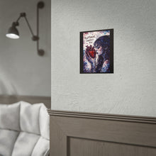 Load image into Gallery viewer, Rolled Poster - "Heartbreak Changes You" Gothic Art Print (Emotive Wall Decor)
