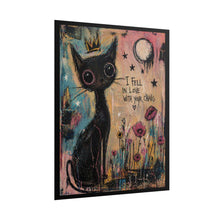 Load image into Gallery viewer, I Fell in Love With Your Chaos Cat Poster - Rolled Art Print
