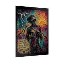 Load image into Gallery viewer, Art Poster - "Through the Chaos" Inspirational Resilience Wall Art
