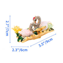 Load image into Gallery viewer, Pair Swan Jewelry Case

