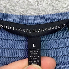 Load image into Gallery viewer, White House Black Market Sweater Womens Large Preppy Office Boho Peasant
