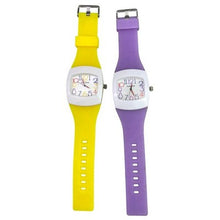 Load image into Gallery viewer, Lot of 2 Naomi Watches Womens Quartz Movement Jelly Bands
