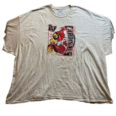 Louisville Cardinals Shirt Mens 3XL Perez #44 Football Spell Out Athleisure