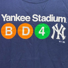 Load image into Gallery viewer, New York Yankees Shirt Mens Large Yankee Stadium Subway Spell Out Streetwear

