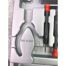 Load image into Gallery viewer, Kroma Hobby Tool Kit Model 847 Magnifier Box Knife Glue Gun Screwdrivers
