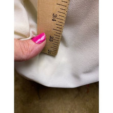 Load image into Gallery viewer, Vtg It's A Lehigh Dress Womens Extra Large Ivory Union Pearl Keyhole Gothic 46"
