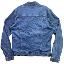 Load image into Gallery viewer, GAP Jean Jacket Womens Large Trucker Button Down Preppy Academia Outdoors
