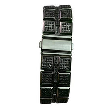 Load image into Gallery viewer, Techno King Watch Mens Iced Hip Hop Crystals Stainless Steel Water Resistant

