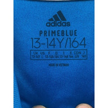 Load image into Gallery viewer, Adidas Shirt Boys Large Prime Blue Performance Athletic Athleisure Everyday
