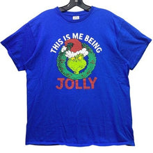 Load image into Gallery viewer, The Grinch Shirt Womens Large Christmas Funny AOP Spell Out Festival Streetwear
