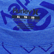 Load image into Gallery viewer, Hurley Shirt Boys Extra Large AOP Spell Out Logo Preppy Surfboard Streetwear
