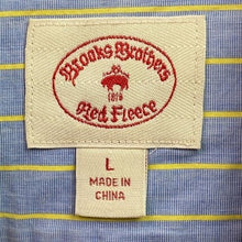 Load image into Gallery viewer, Brooks Brothers Shirt Mens Large Striped Preppy Academia Career Everyday
