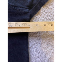 Load image into Gallery viewer, Buck Mason Shirt Womens 2XL Black Slub Normalcore Pullover Base Layer Academia
