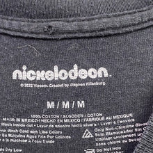 Load image into Gallery viewer, Nickelodeon Spongebob Squarepants Shirt Women Medium Spell Out Streetwear

