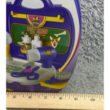 Load image into Gallery viewer, Pet Grooming Pretend Playset Case 16-Piece Interactive Sensory Play Ages 3+
