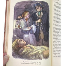 Load image into Gallery viewer, 1949 Kidnapped Hardcover Book Robert Louis Stevenson Illustrated William Sharp
