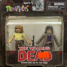 Load image into Gallery viewer, Set of 4 Walking Dead Minimates Mayor Rick Grimes Paul Jesus Monroe Figure
