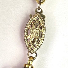 Load image into Gallery viewer, Von Maur Deltah Pearl Necklace 36 Inch 8MM Cream Cocktail Festival NWT
