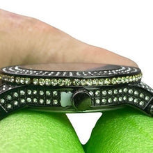 Load image into Gallery viewer, Techno King Watch Mens Iced Hip Hop Crystals Stainless Steel Water Resistant
