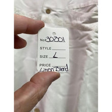 Load image into Gallery viewer, Quiksilver Shirt Mens Large Embroidered Linen Blend Coastal Beachy Surfing
