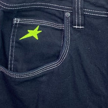 Load image into Gallery viewer, Empyre Jeans Mens 32x29 Black Skater Baggy Y2K Hip Hop Carpenter Alt Grunge
