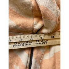 Load image into Gallery viewer, Sweaty Betty Sweatshirt Womens Extra Small Tiger Stripe Sweater Pullover Peach
