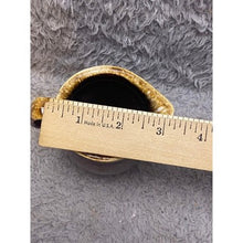 Load image into Gallery viewer, Vintage Hull Creamer Pitcher Oven Proof Brown Drip Glaze Syrup 4.5&quot;
