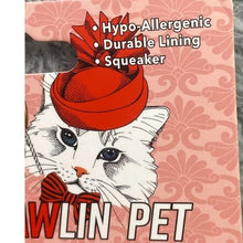 Load image into Gallery viewer, Hugs Kisses Bone Dog Toy Plush Squeaker Metro Pawlin Pet 9 Inch
